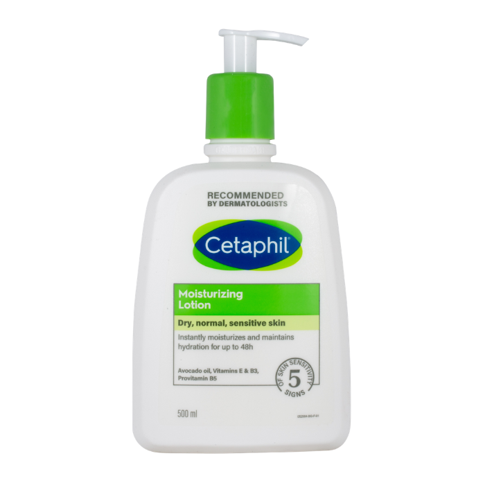 CETAPHIL ХИДРАТИРАЩ ЛОСИОН ЗА СУХА, НОРМАЛНА И ЧУВСТВИТЕЛНА КОЖА 500 МЛ