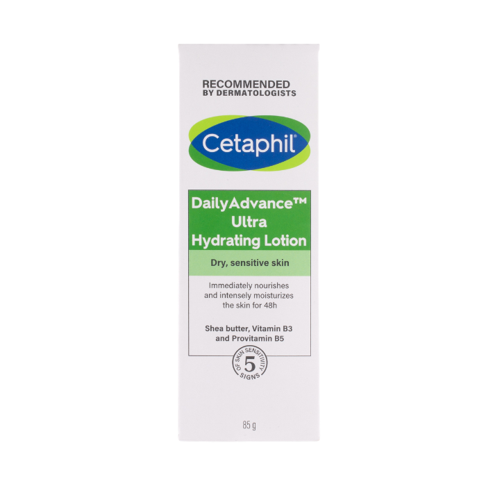 CETAPHIL УЛТРАХИДРАТИРАЩ ЛОСИОН ЗА ЛИЦЕ И ТЯЛО ЗА СУХА И ЧУВСТВИТЕЛНА КОЖА 85 МЛ