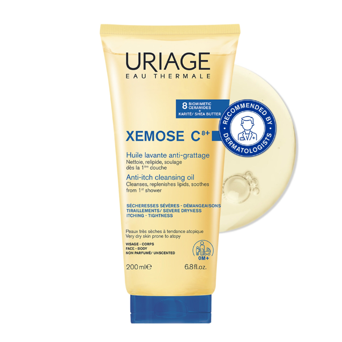 URIAGE XEMOSE C8+ ПОЧИСТВАЩО ГЕЛ-ОЛИО 200 МЛ